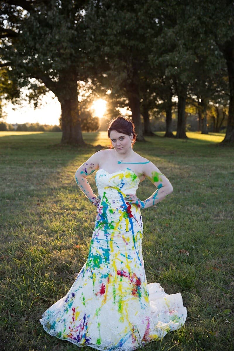 What One Brave Bride Did to Her Dress When the Wedding Was Called Off
