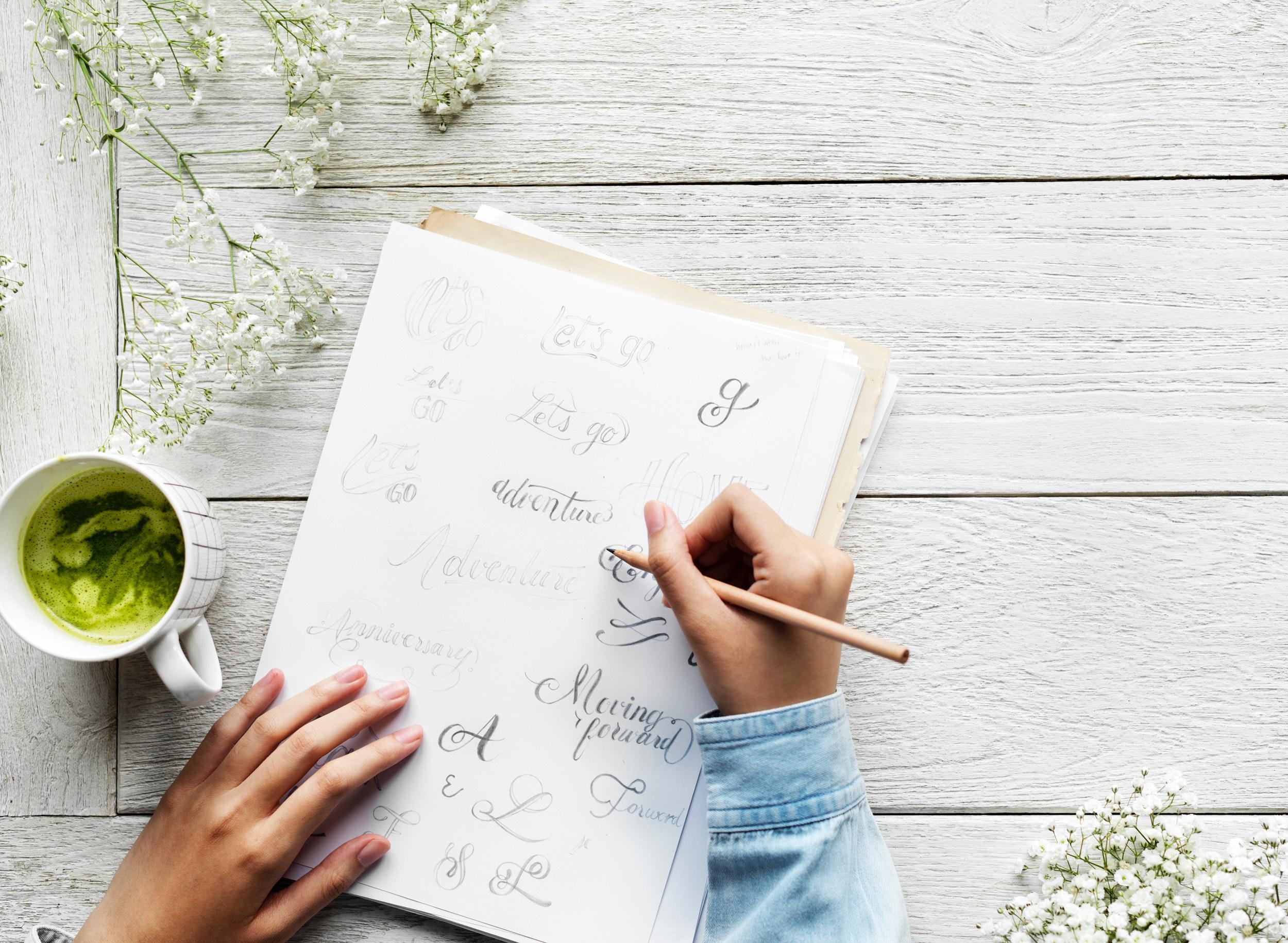 How to Learn Calligraphy Before the Big Day