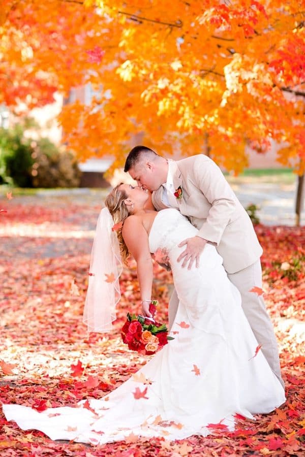 13 Photos That Will Convince You To Have a Fall Wedding