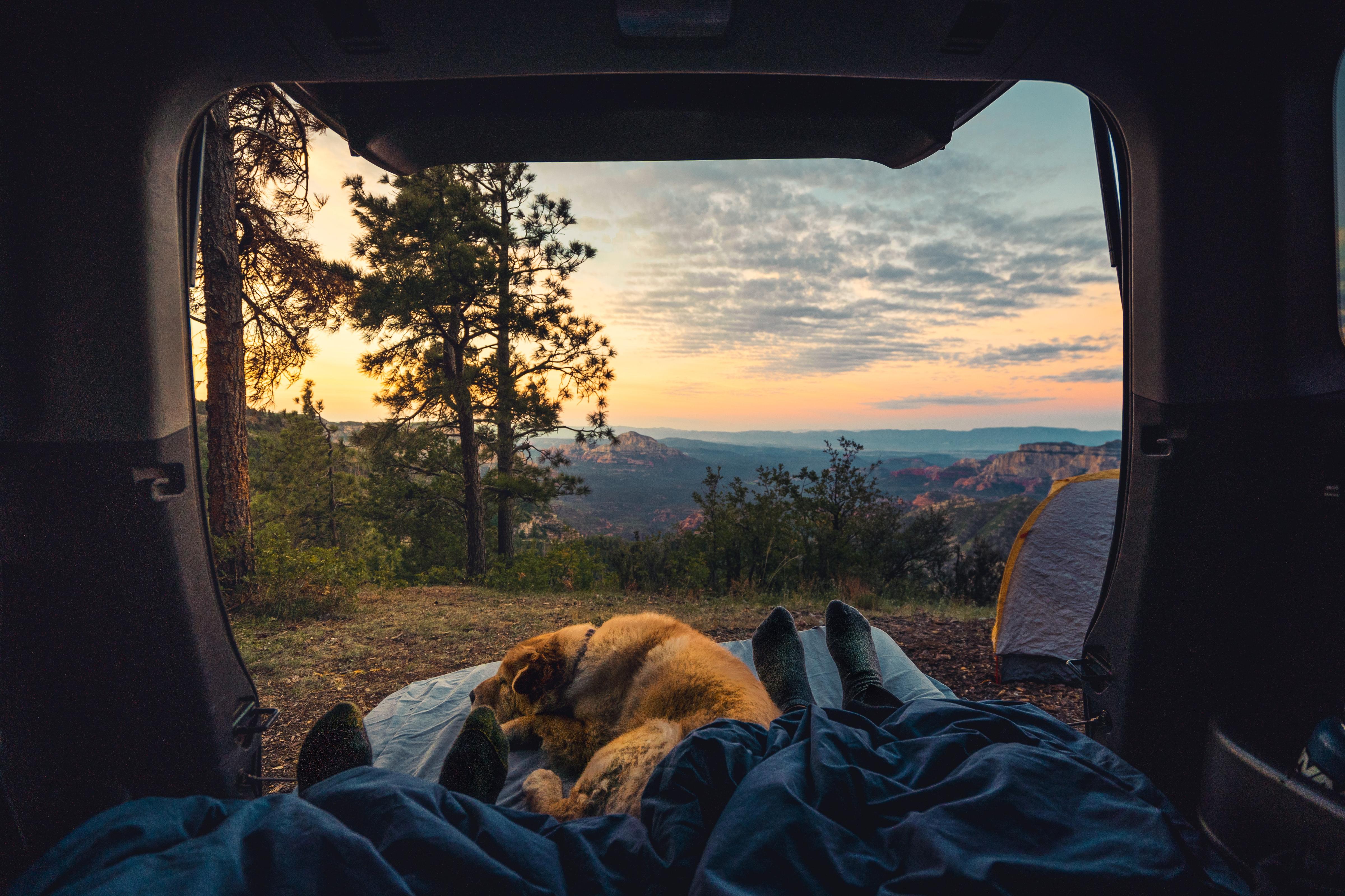 Why Camping Might Just Be The Perfect Pandemic Honeymoon