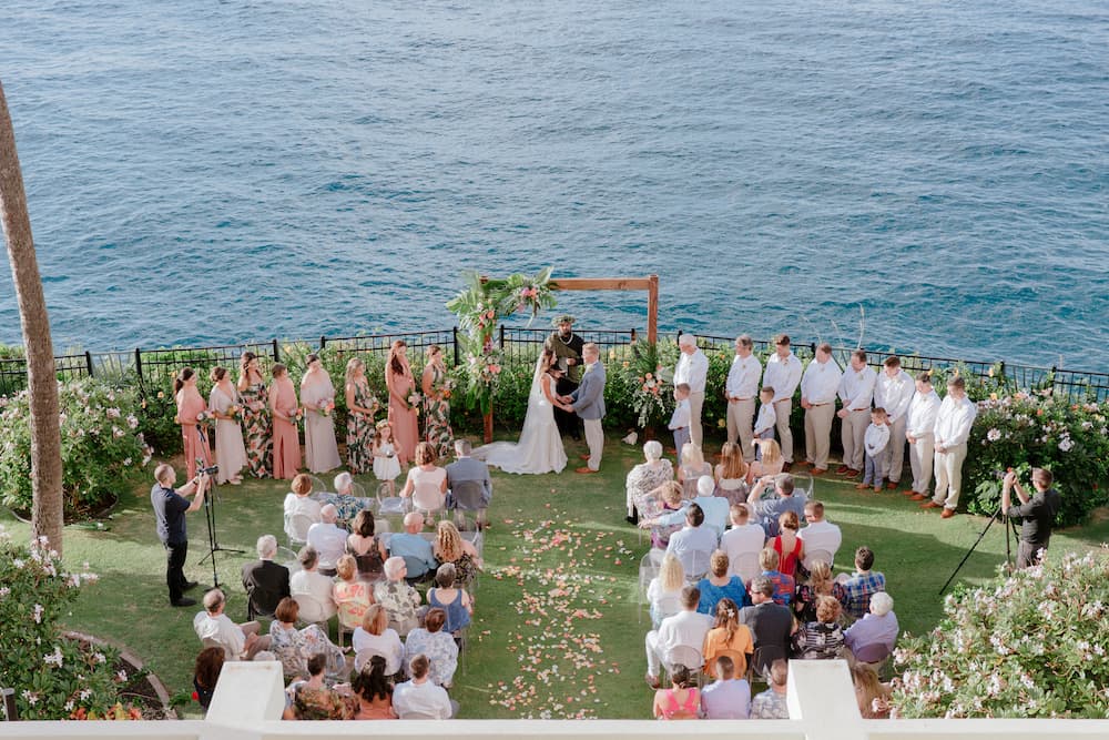 A Tropical Maui Wedding with Florals Everywhere!