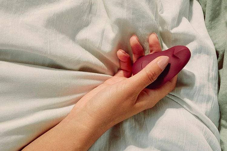 Pom Flexible Vibrator via Dame Products