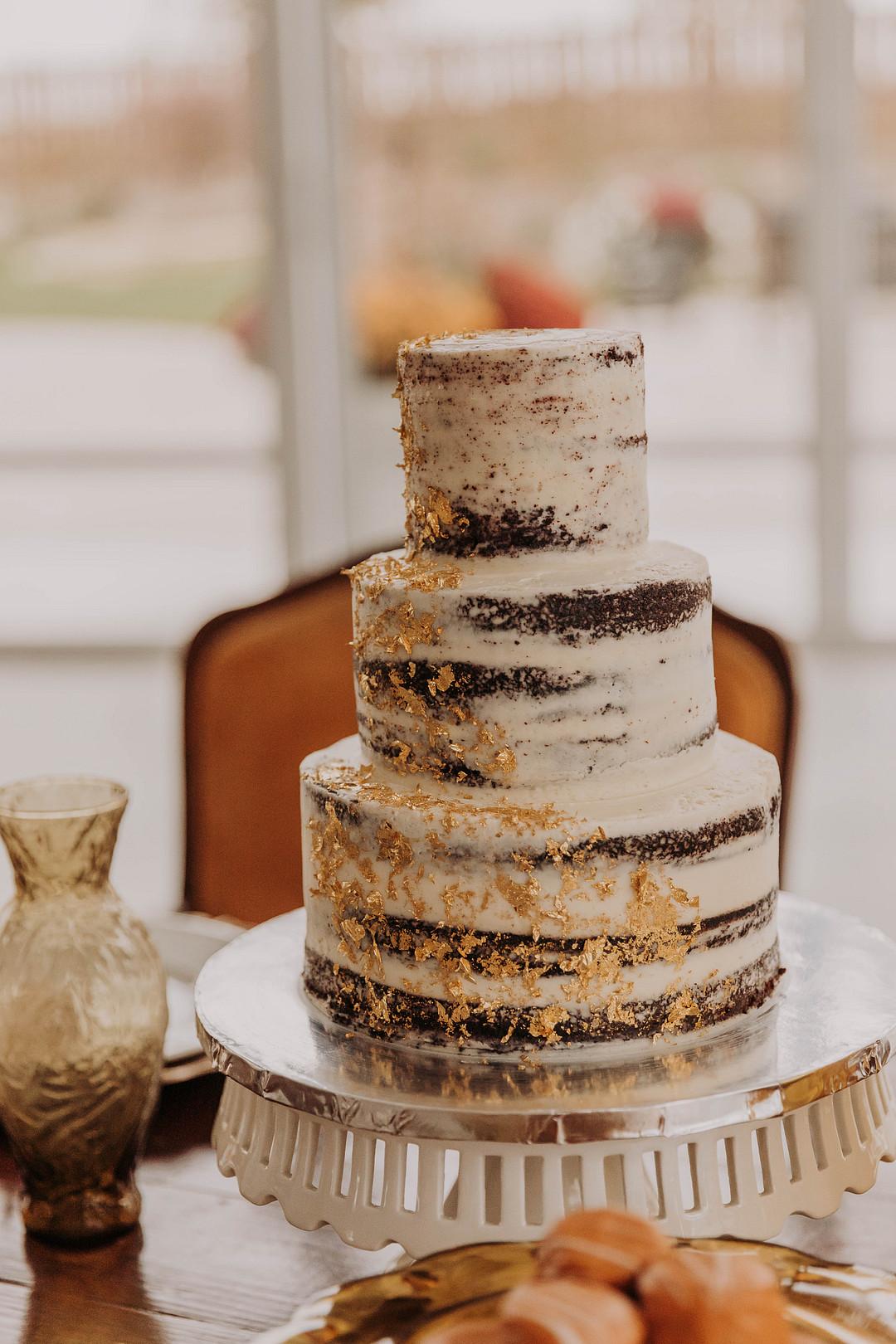 Three-tier Wedding Cake