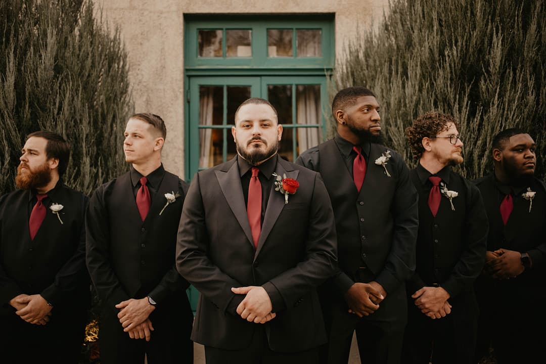 Groom and Groomsmen