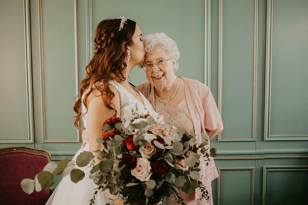 Bride With Grandma
