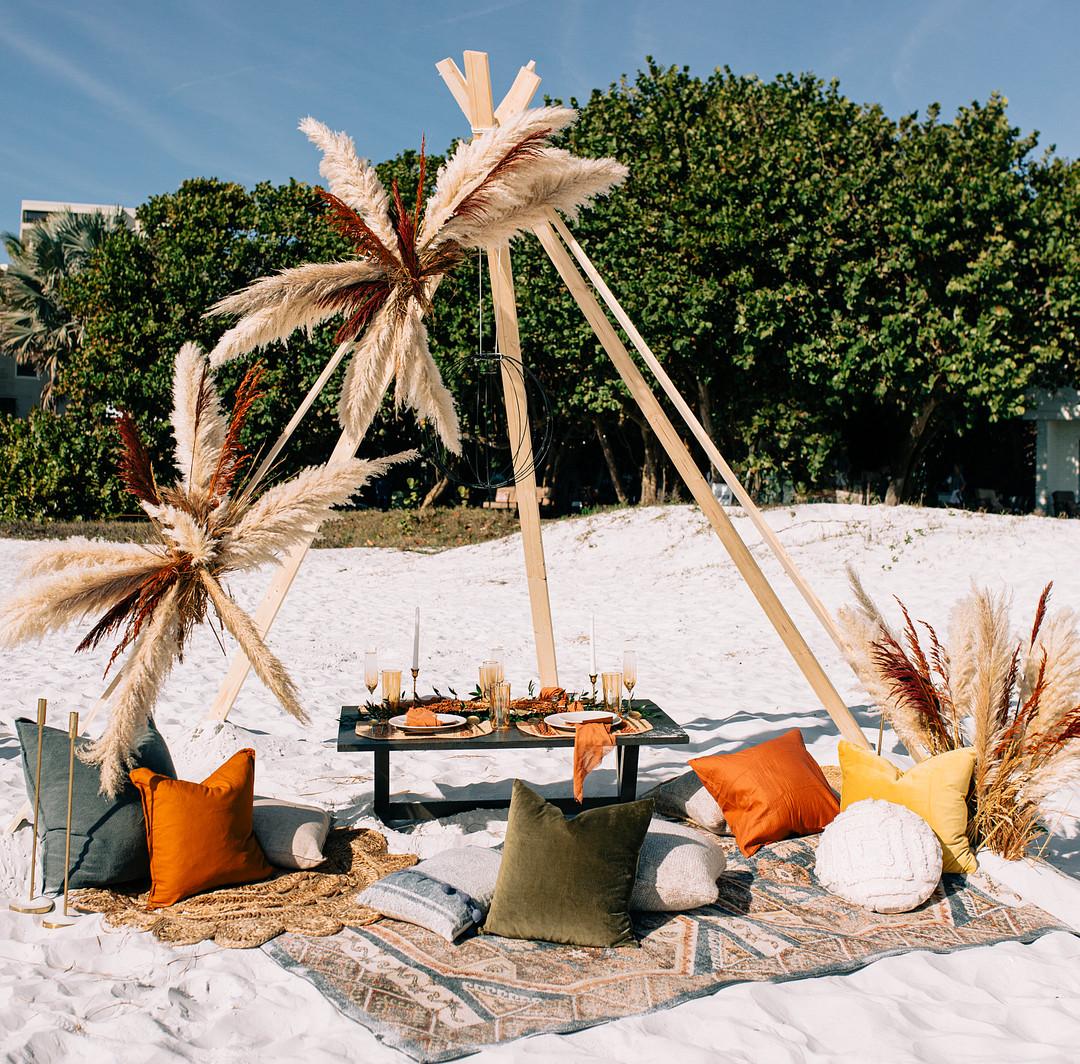 Bohemian Beach Decoration