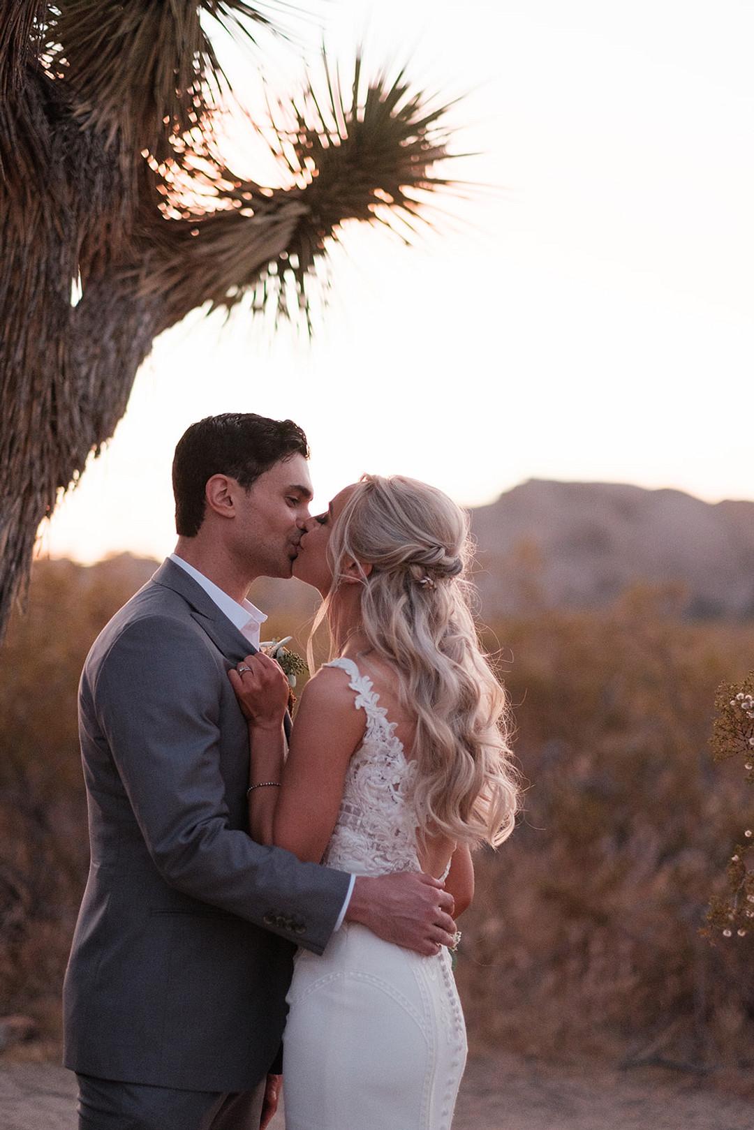 Dreamy Heartfelt Elopement in Joshua Tree by Ben Camacho