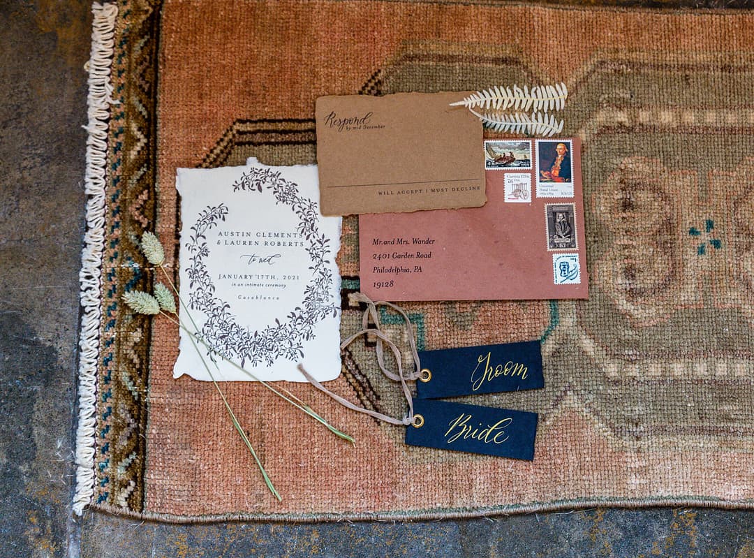 Classic Bohemian Invitation