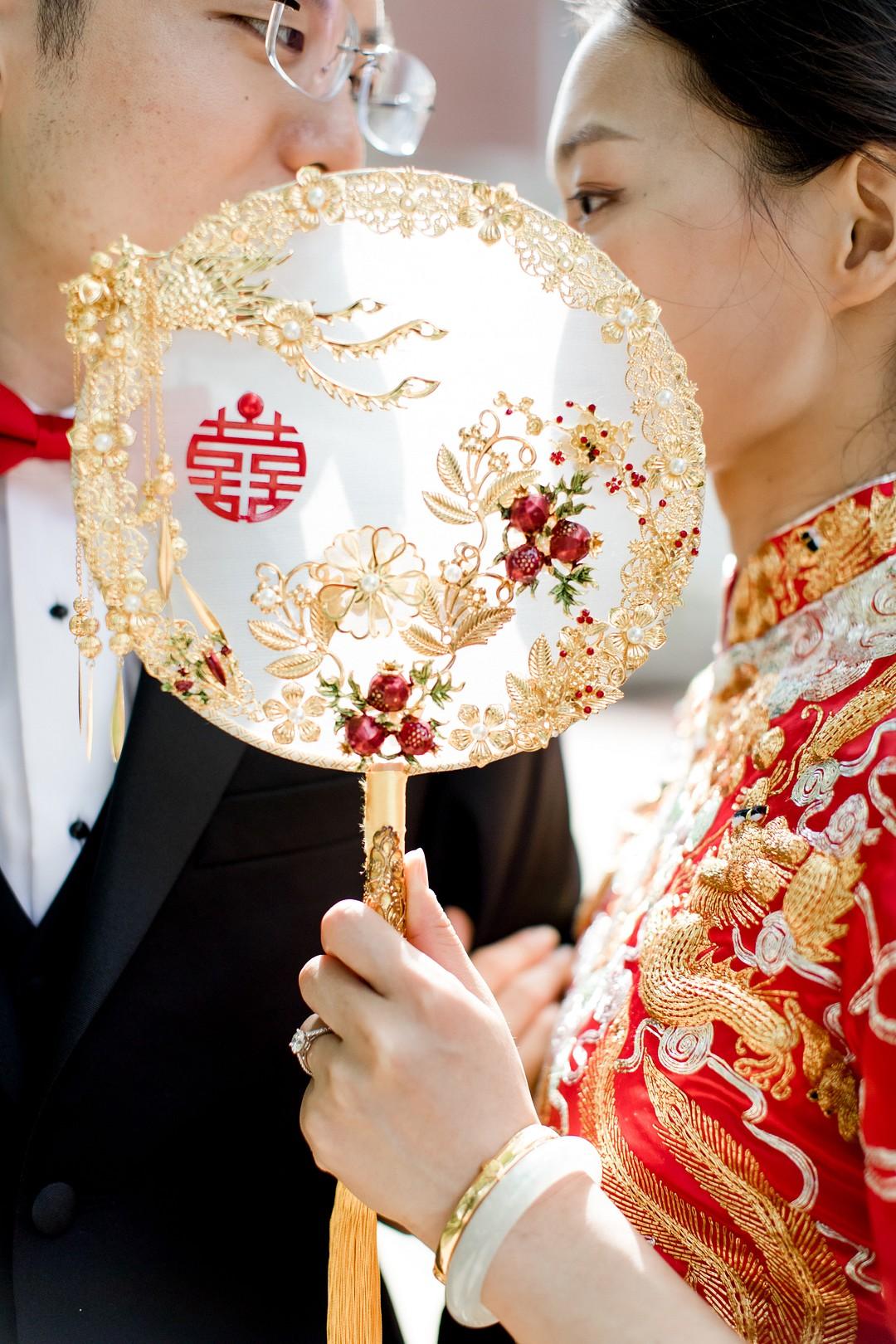 Japanese Garden Wedding in Champaign by Rebekah Albaugh