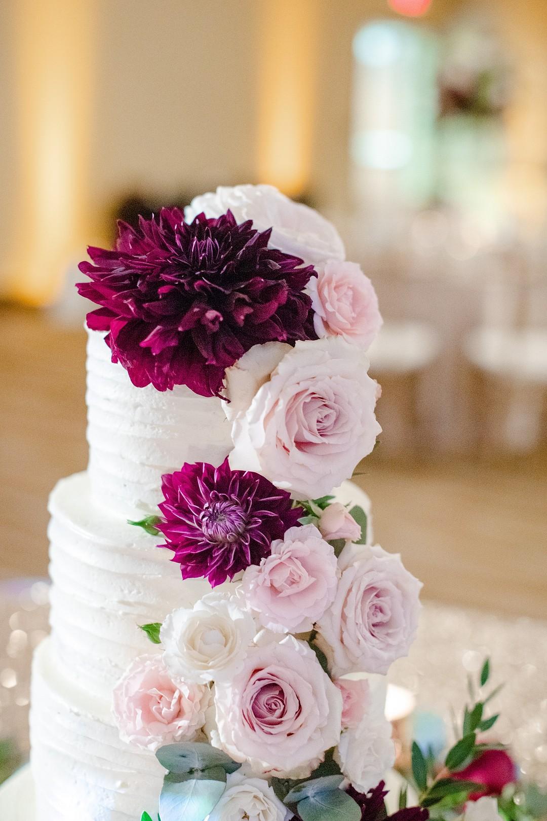 Floral Wedding Cake