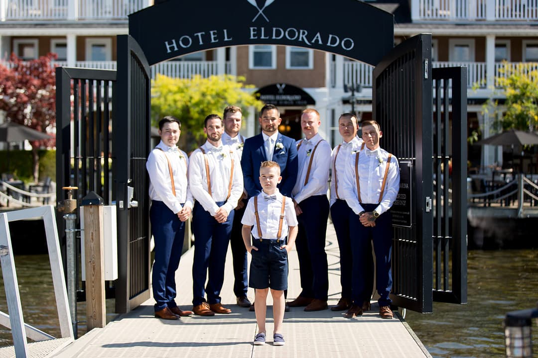 Groomsmen and Ring Bearer