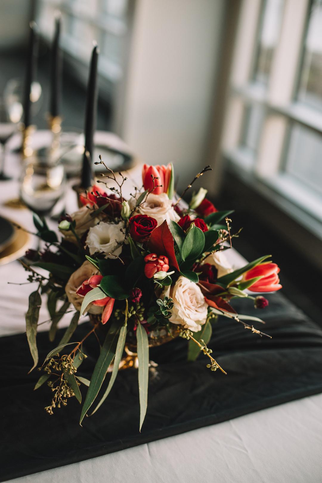Dark and Stormy Romantic Wedding by Aubrey Griffin photo 5
