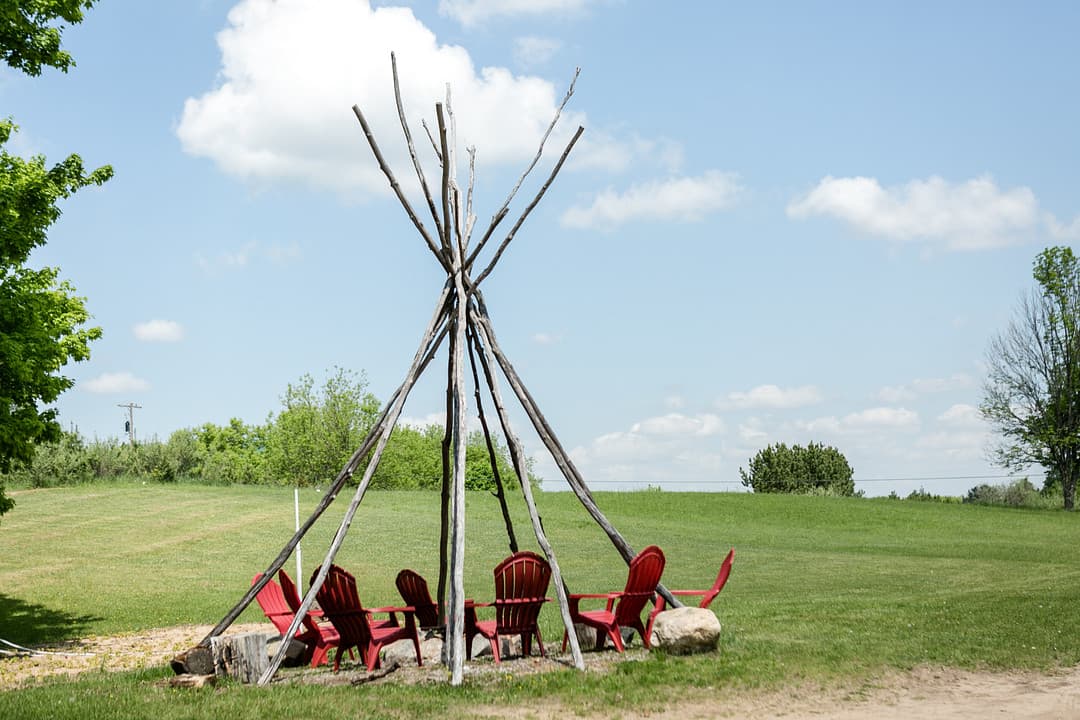 Wooden Teepee Frame
