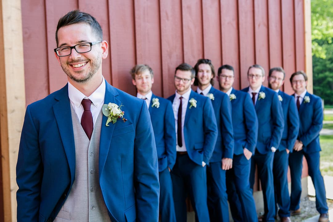 Groom and Groomsmen