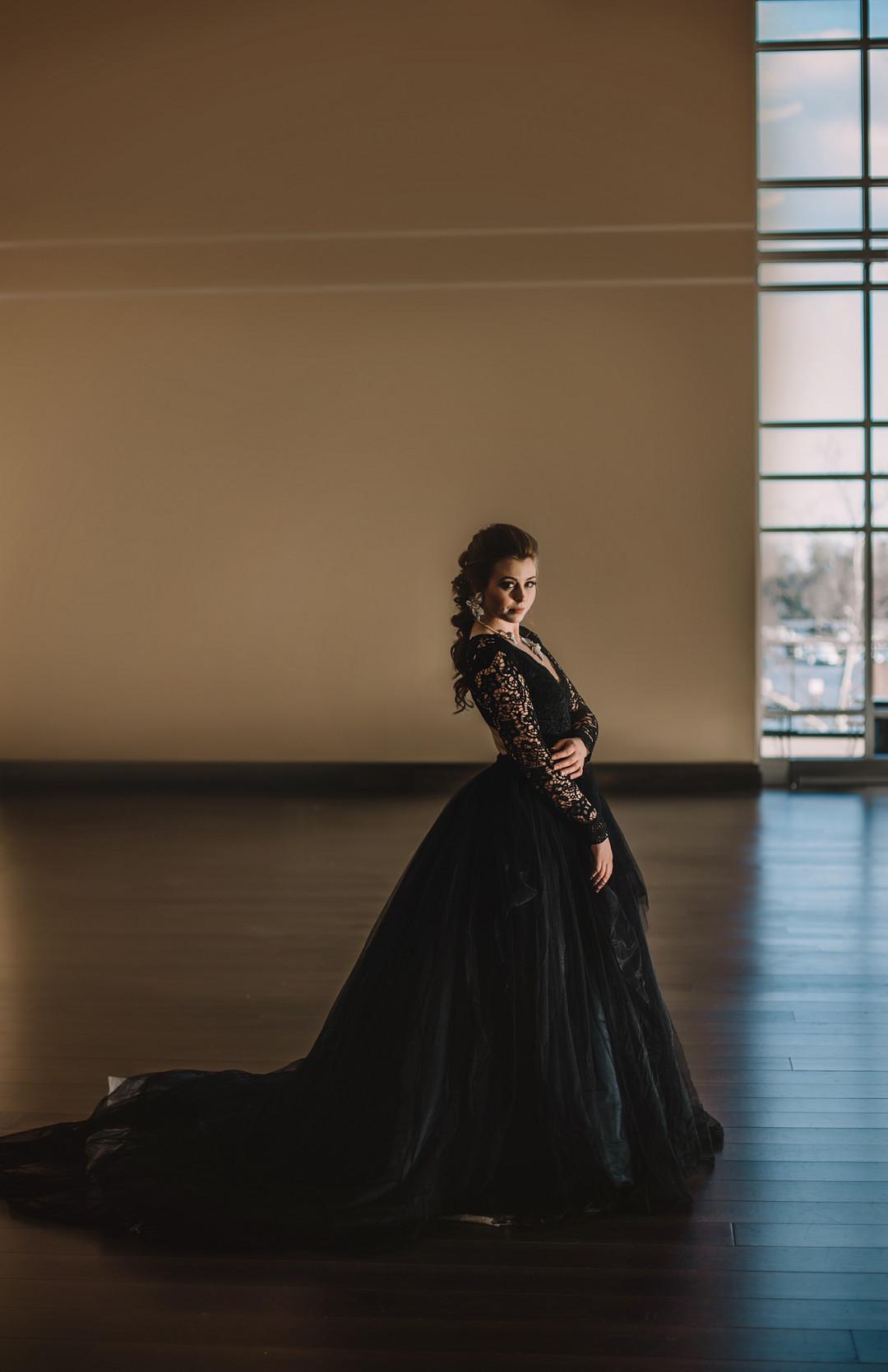 Black Wedding Dress