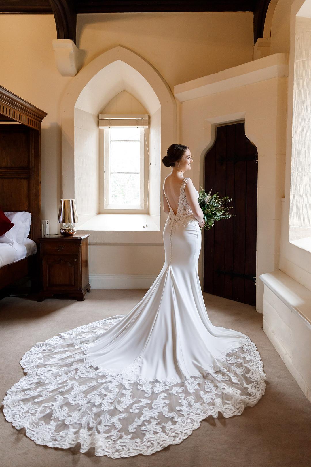 Elegant Bridal Train
