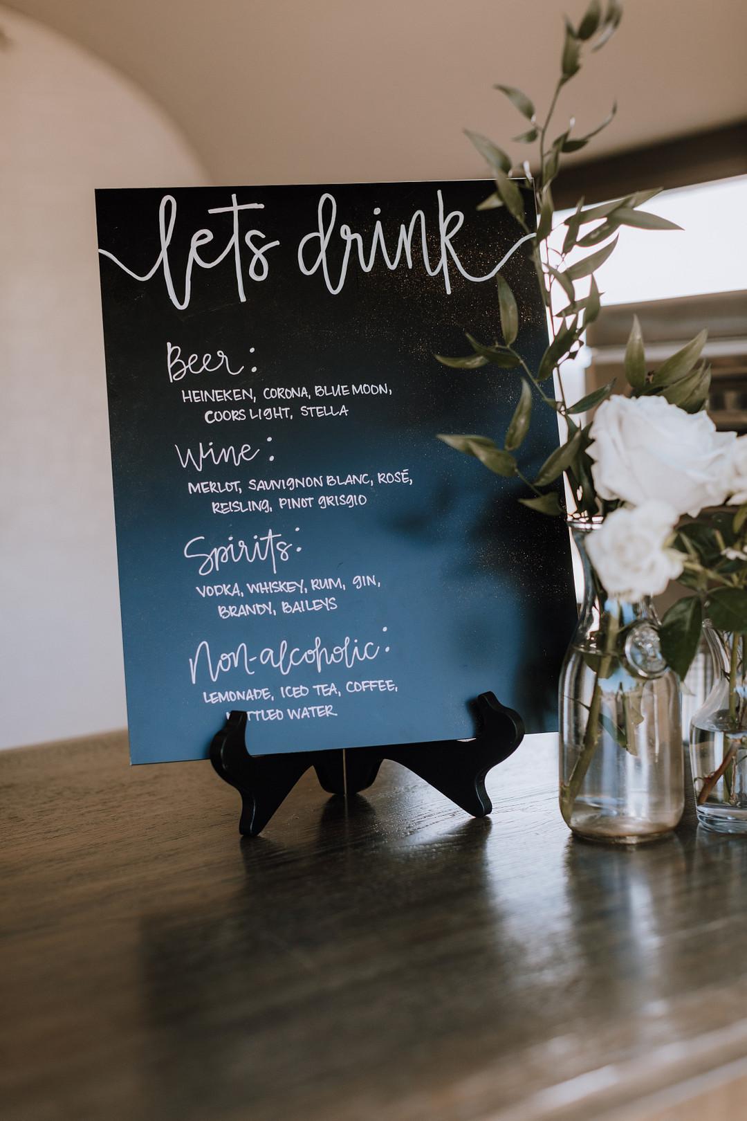 Table Sign