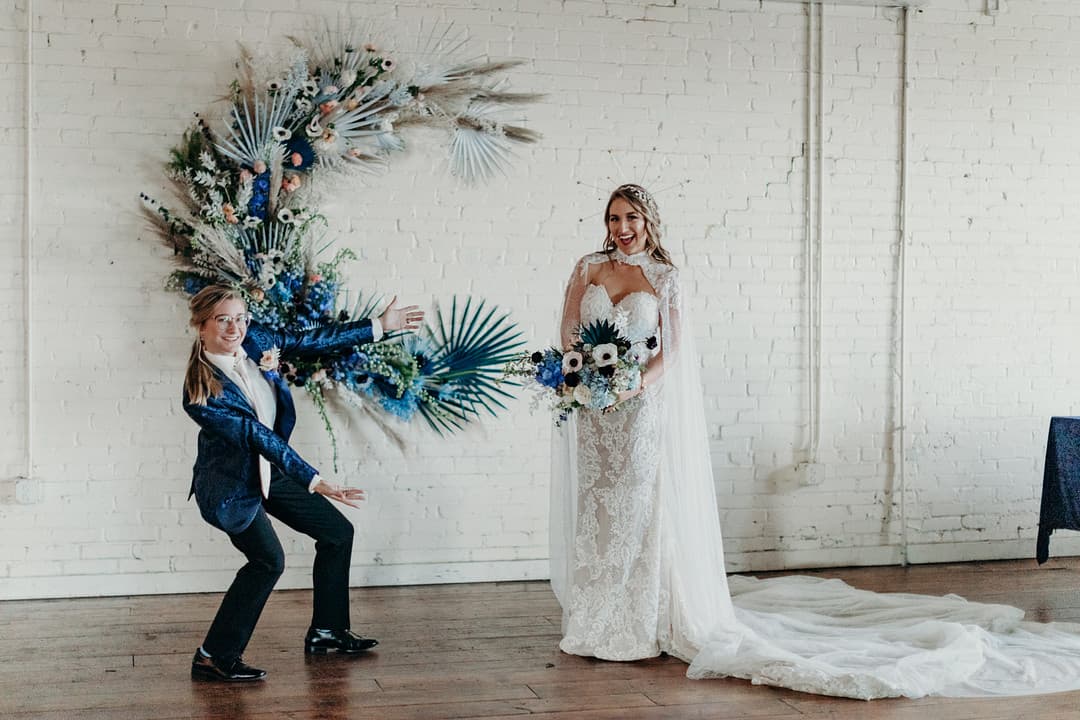 Artsy Urban Wedding in Dallas by Leah Goetzel