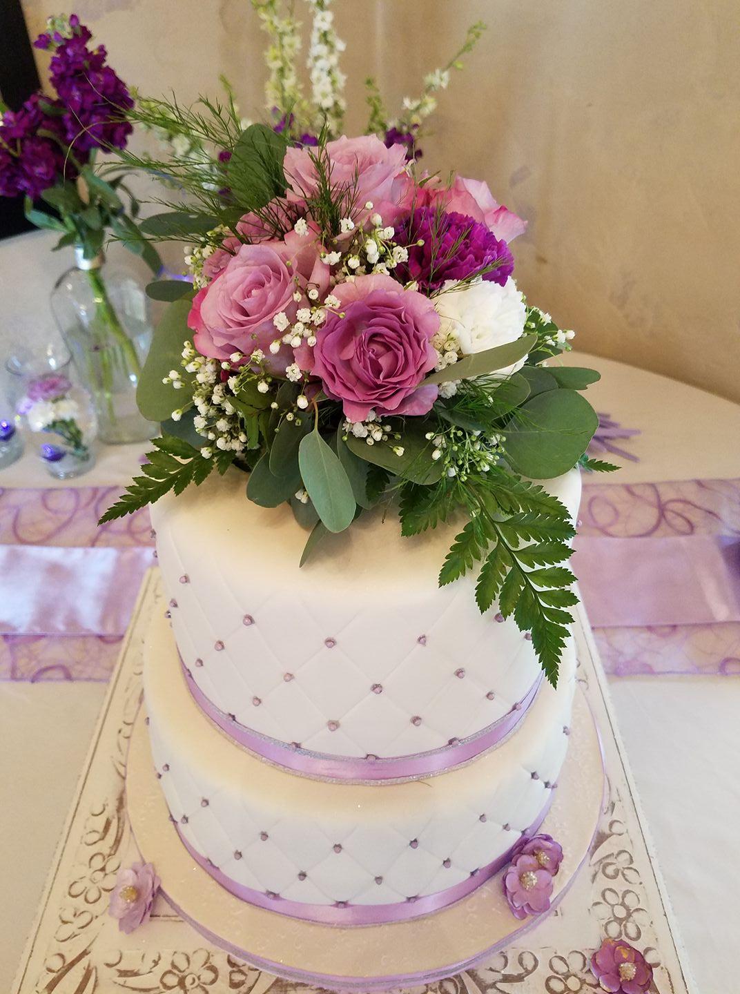 Elegant Perfection Simply Cake by Connie