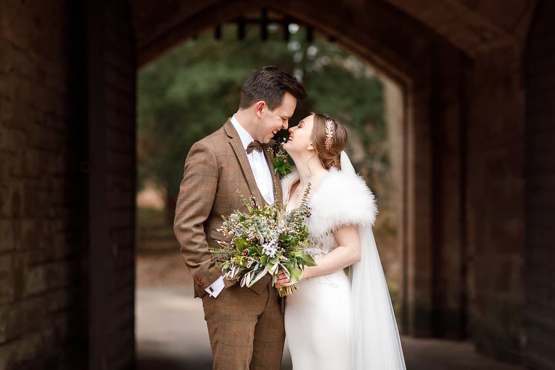 Festive Castle Wedding in United Kingdom by Lexi Bowden