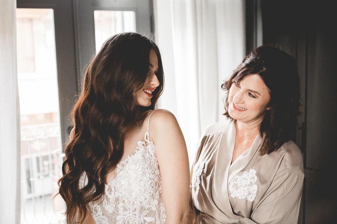Bride and Mother