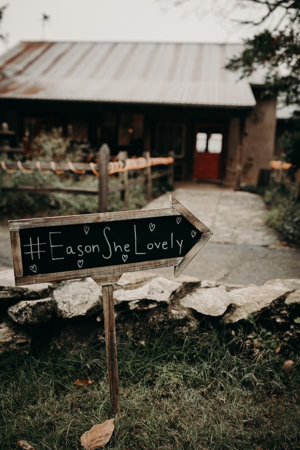 Wedding Sign