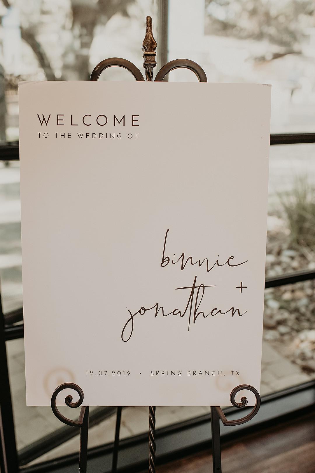 Welcome Sign