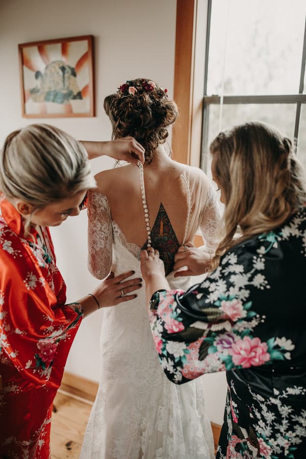 Intimate DIY Wedding