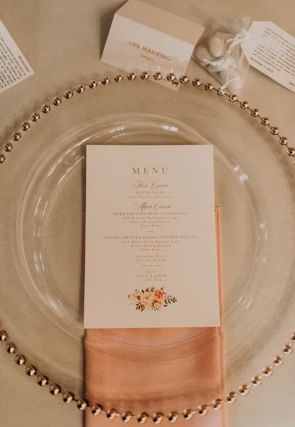 Menu Card