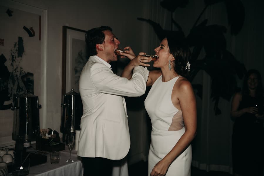 Modern Black Tie Wedding