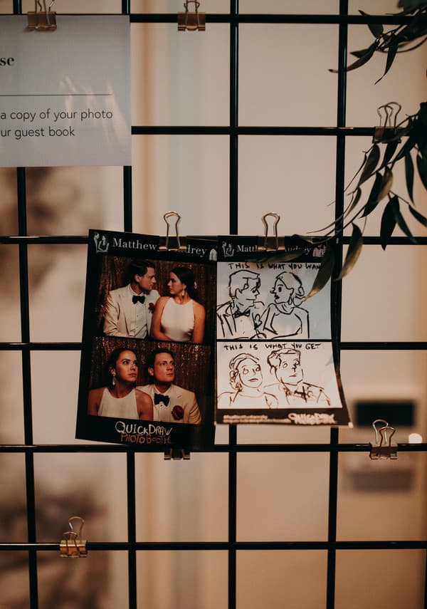 Modern Black Tie Wedding