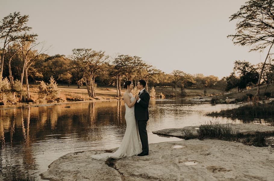 Intimate Lakeside Wedding in Wimberley by Nikkolas Nguyen