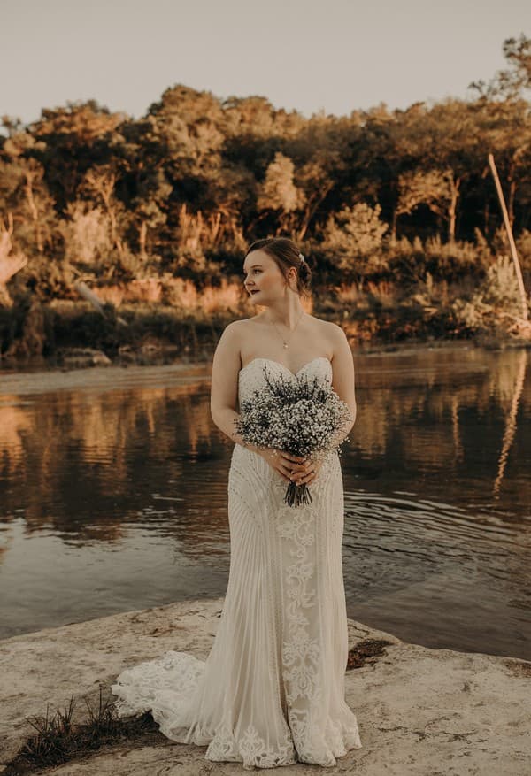 Bride with Bouquet