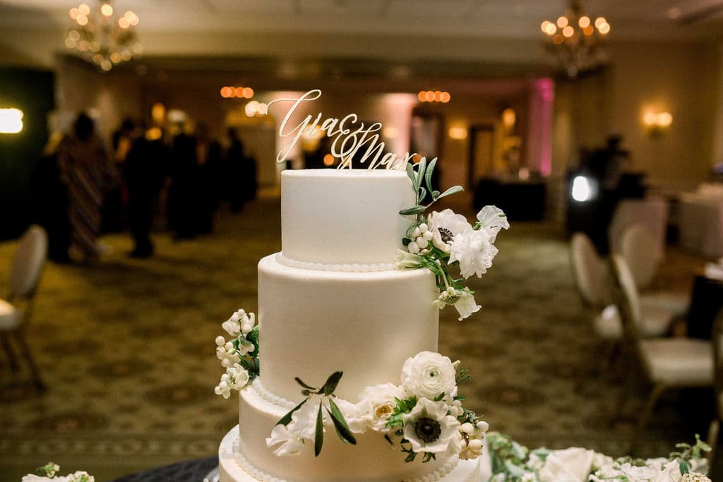 White Wedding Cake