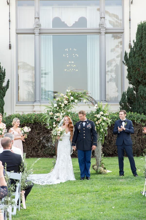 A Classic Black Tie Nautical Wedding in Monterey by Laura Young photo 5