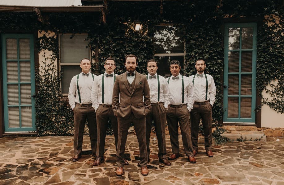 Groom and Best Men