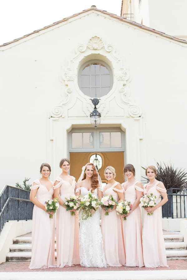 Bride and Bridesmaids