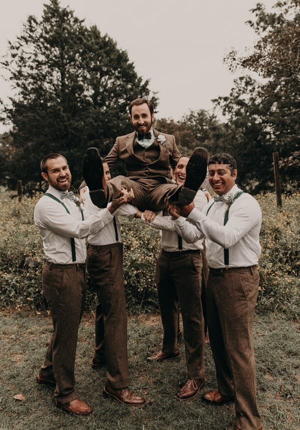 Groom and Best Men