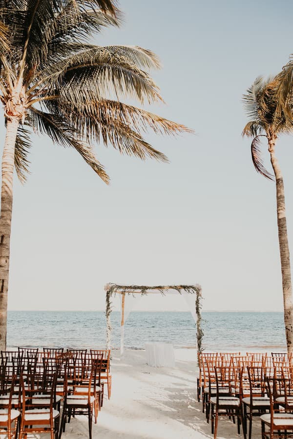 Beach Wedding in Cancun by Shannon Rock photo 3