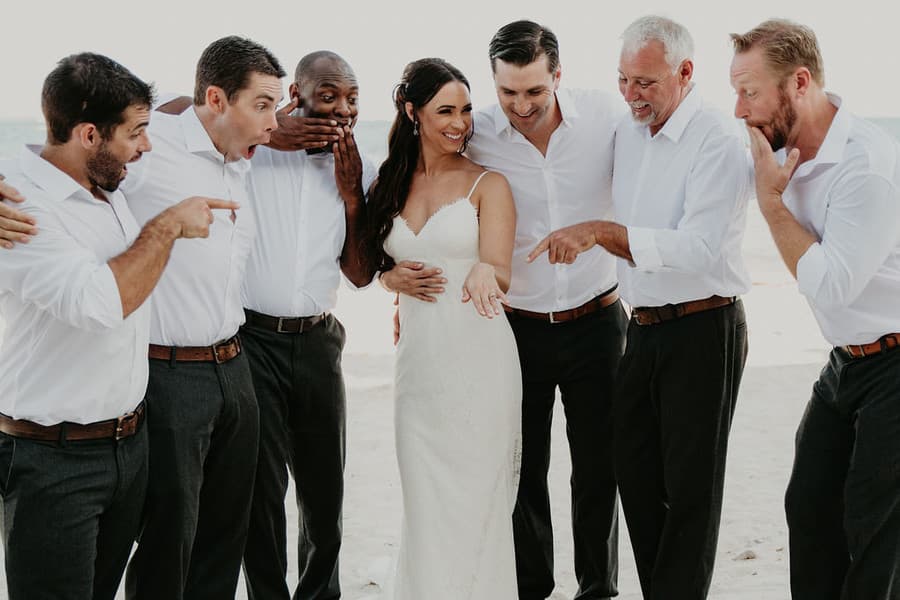 Beach Wedding in Cancun by Shannon Rock 6