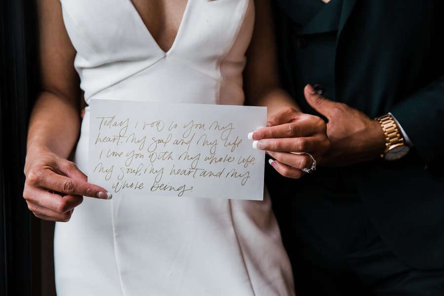 Ruby, Emerald and Gold Wedding in Baltimore by Megan Pitts photo 4