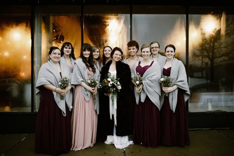 Bride & Bridemaids