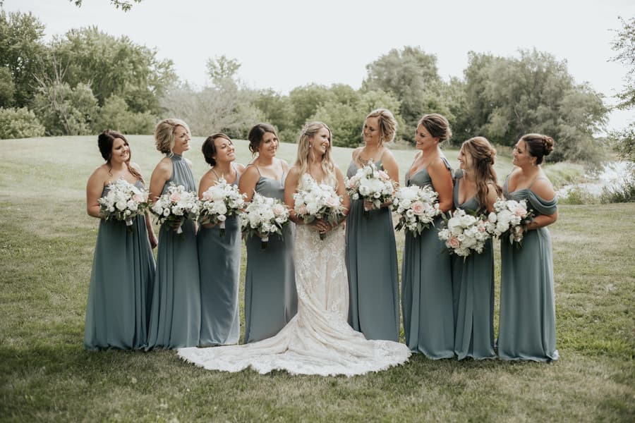 Bride & Bridesmaids