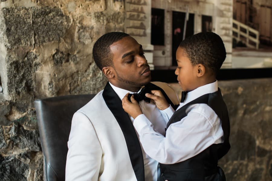 Clean & Classic Black Tie