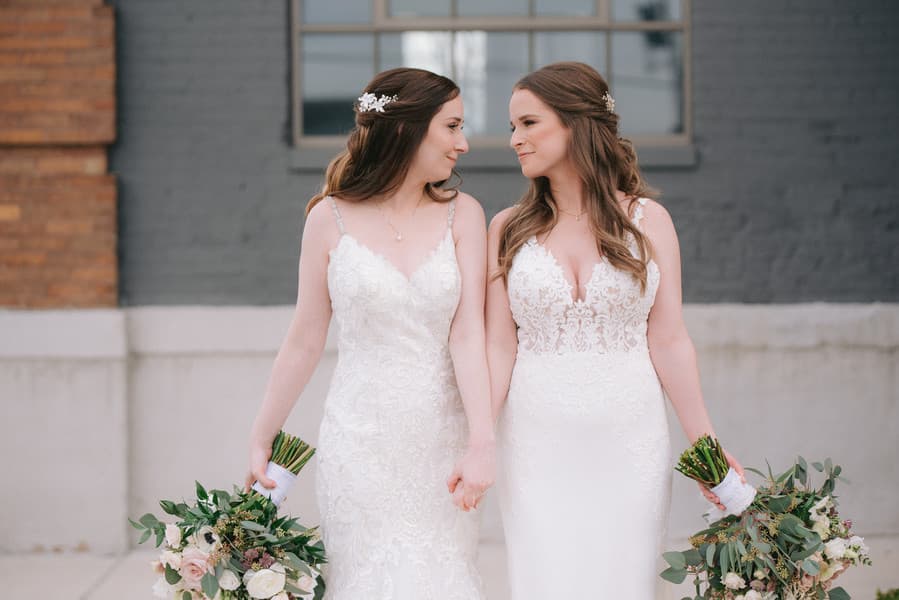 New Mrs. & Mrs. Tie the Knot in Dayton by Brittany Bays