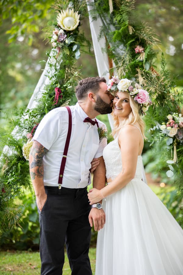 Garden Wedding in Jeffersonton by Amanda Thompson