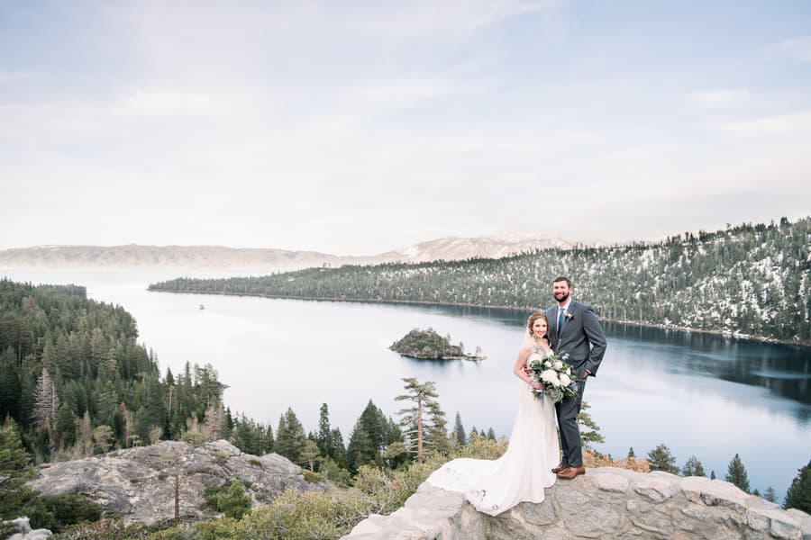 Lakeside Elopement in Lake Tahoe Alyssa Poland
