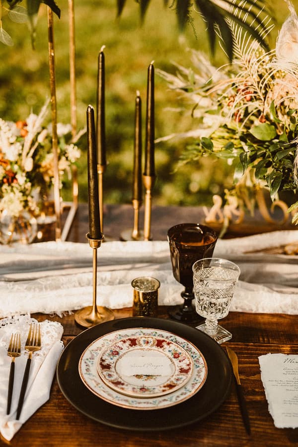 Vintage Table Setting