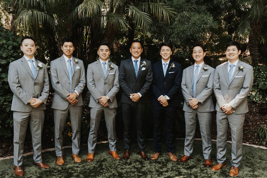 Groom and Groomsmen