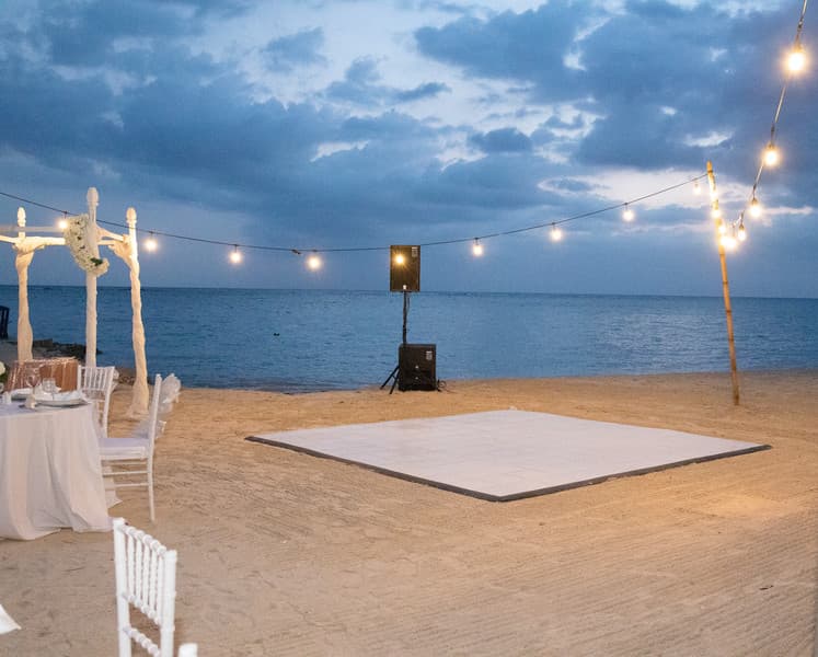 Beach Reception
